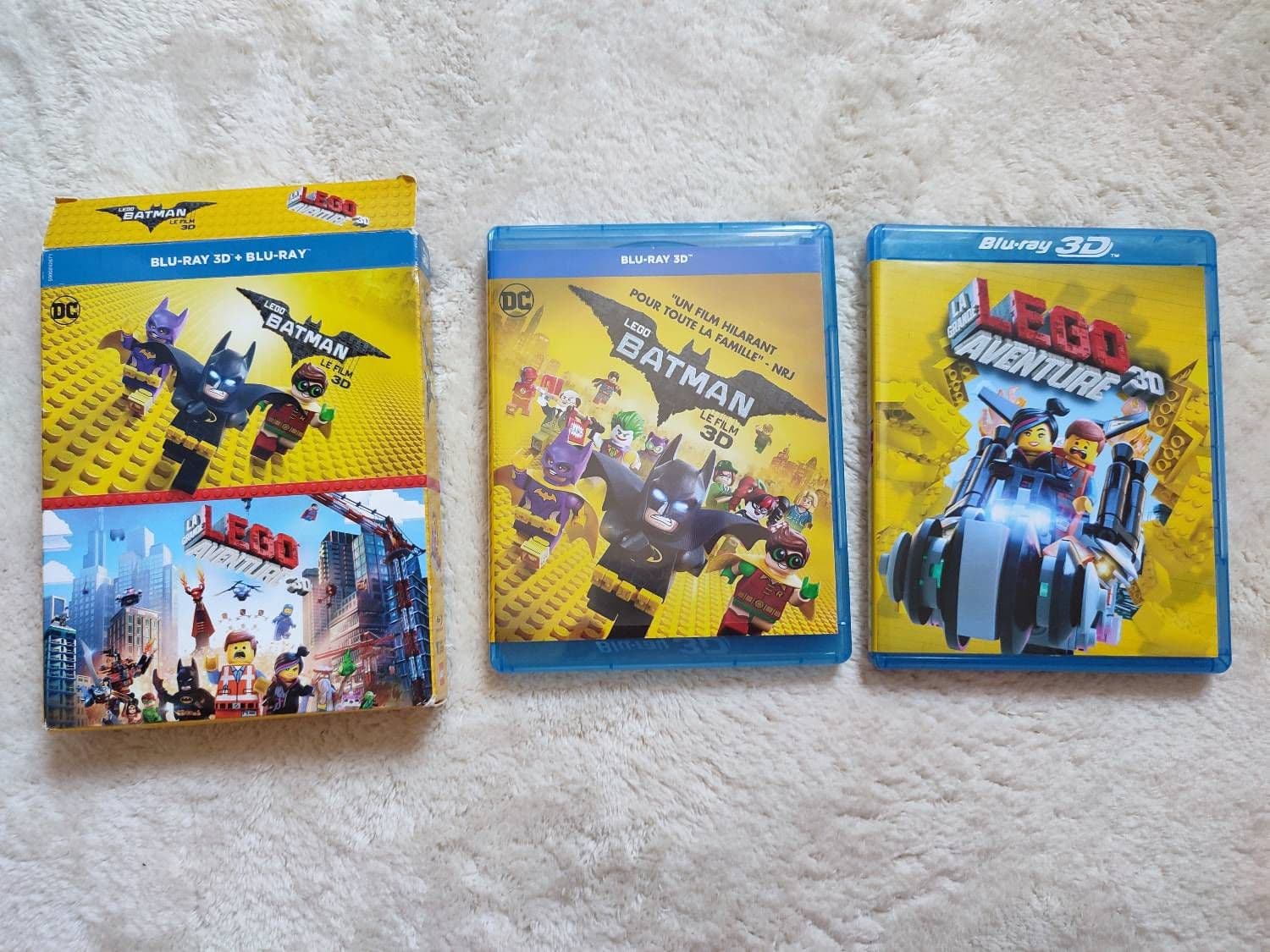 Coffret 3d Lego Batman Et La Grande Aventure Lego 3d