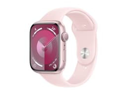 Apple Watch Series 9 GPS - Boîtier Aluminium 45 mm Rose - Bracelet M/L