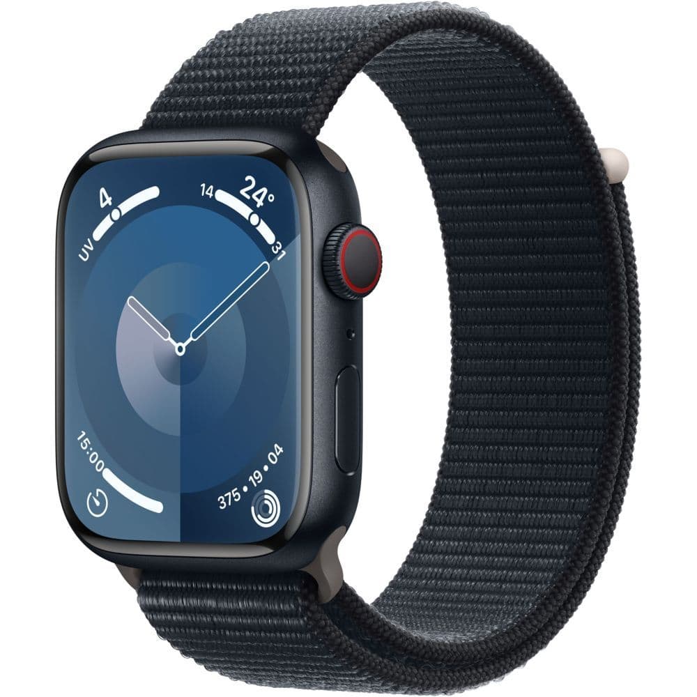 Apple Watch Series 9 GPS + Cellular - Boîtier Aluminium 45 mm Minuit