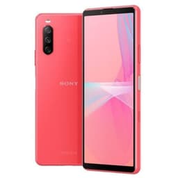 Sonys Xperia 10iii 10 III octa - Core 6.0 pouces 6gb RAM 128gb rom LTE 5G 12mp 3 caméra simple / double analogique téléphone Android le téléphone utilise 98% des nouveaux smartphones Rouge,Sim unique