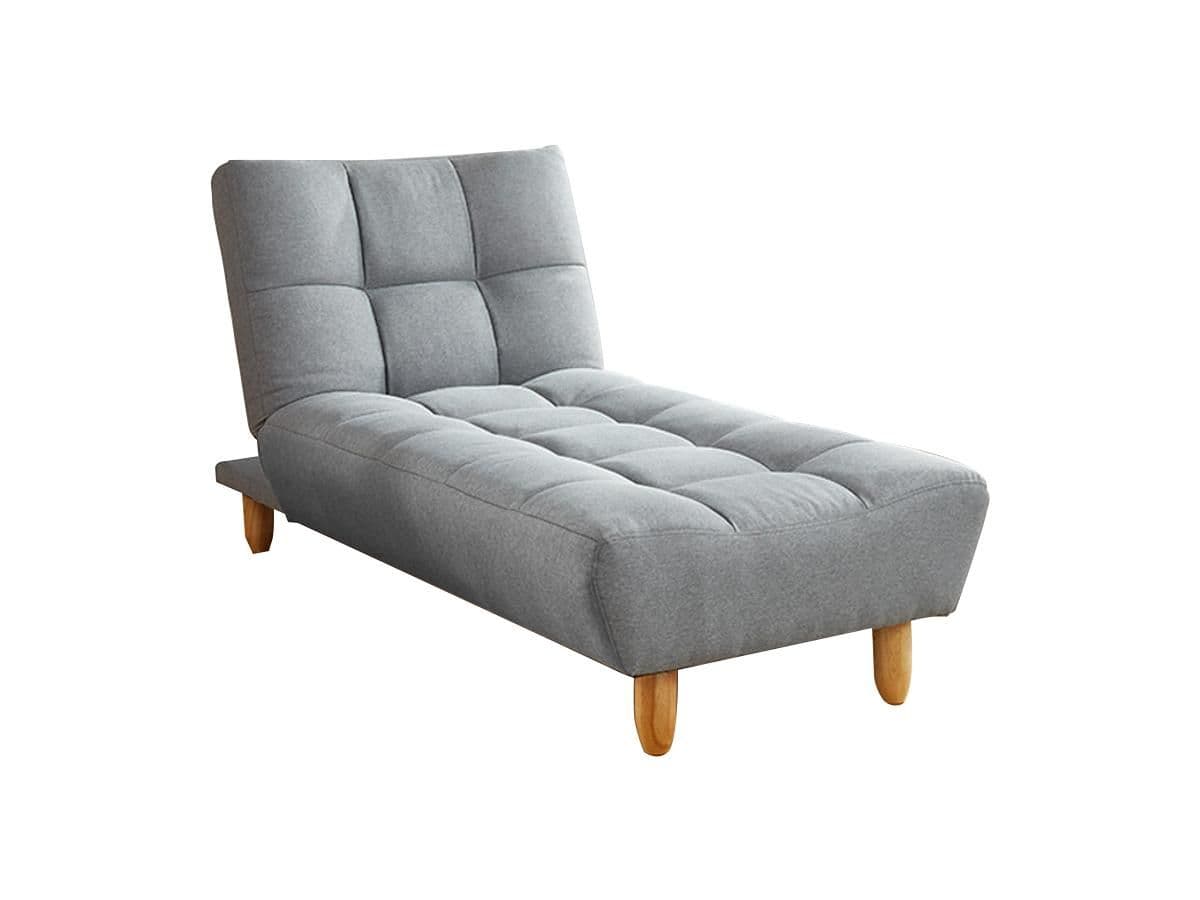 Méridienne Clic Clac En Tissu Esteban - Gris