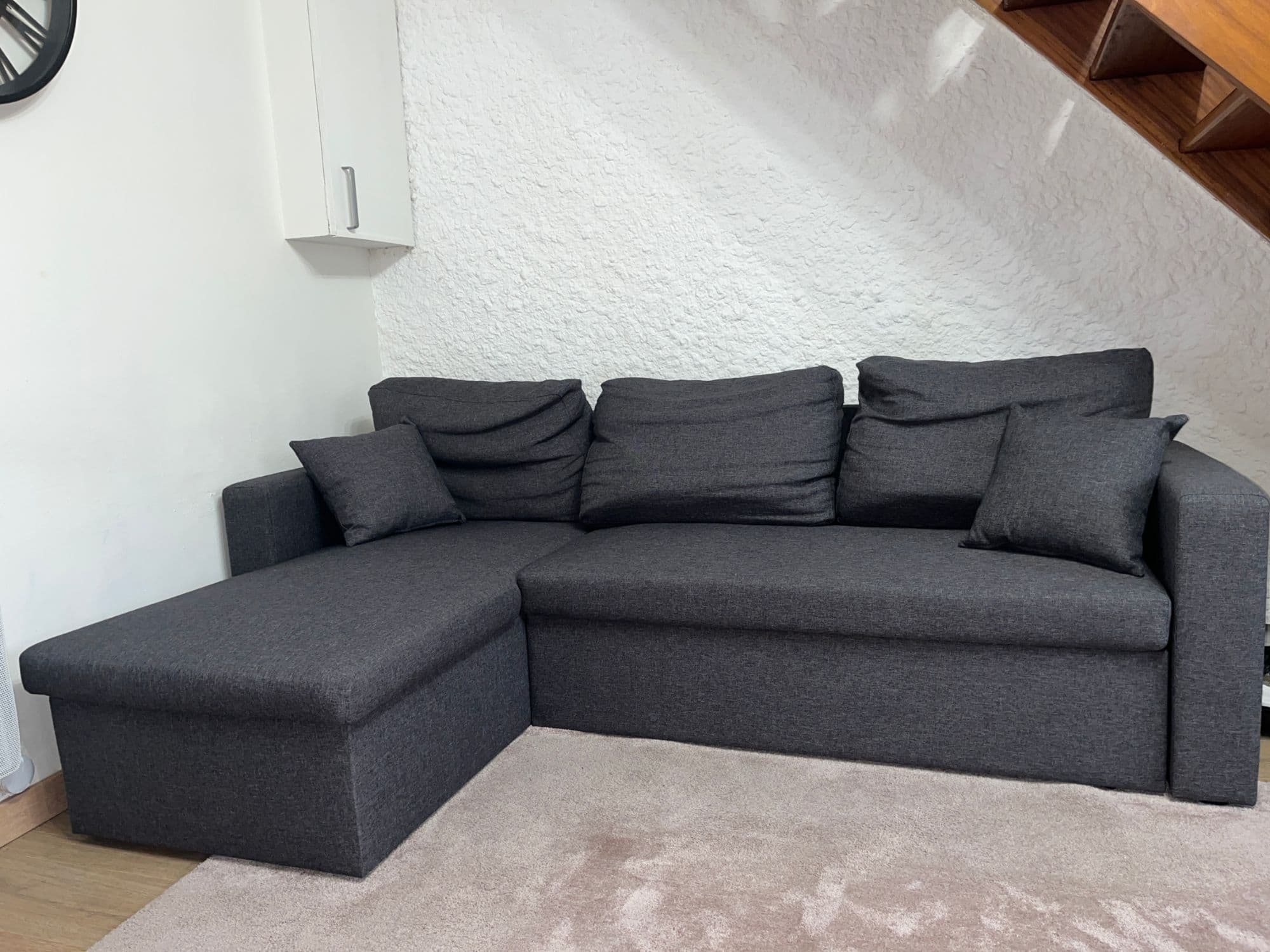 Canapé d'angle convertible