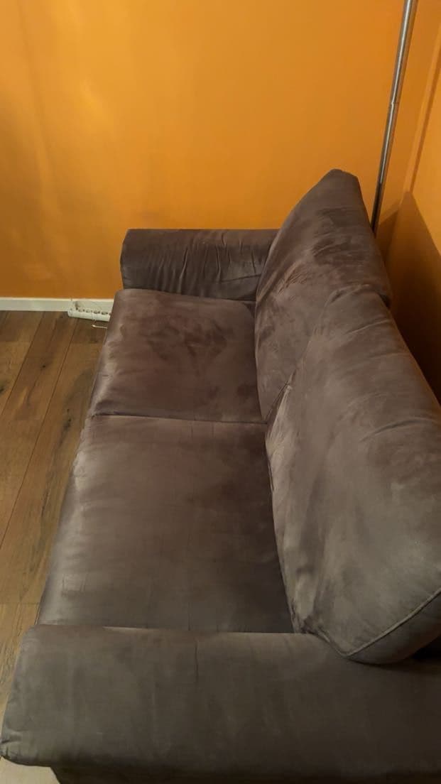 Canapé 2 Places Marron Poltronesofa