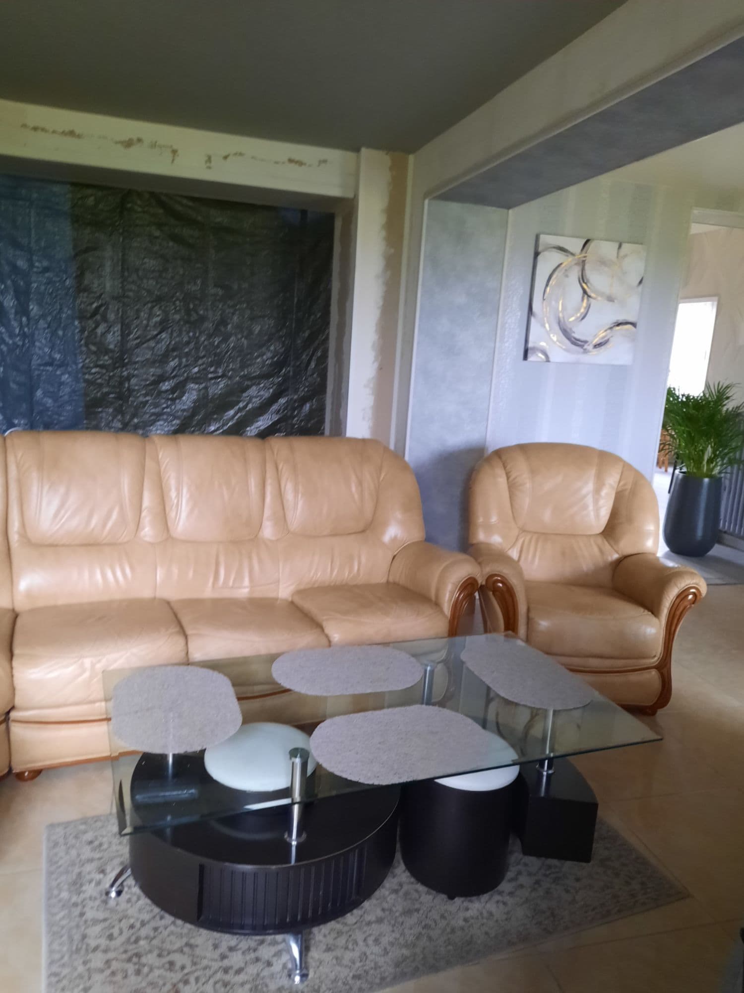 Vendre Salon Complet Canapé Table Basse