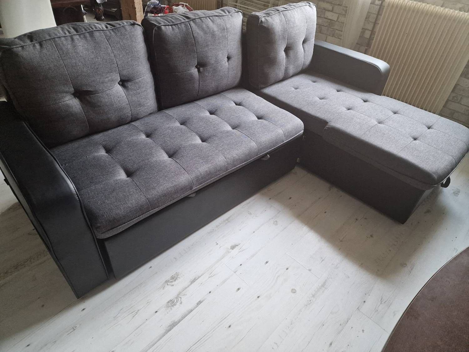 Très Jolie Banquette D'angle 3 Places