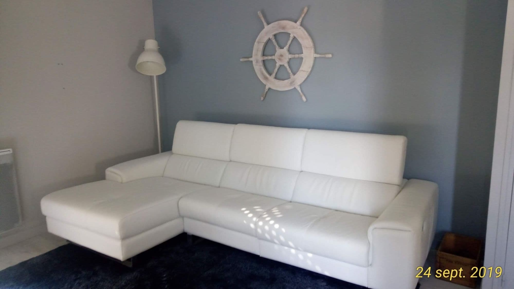 Canapé Poltronesofa Cuir Blanc