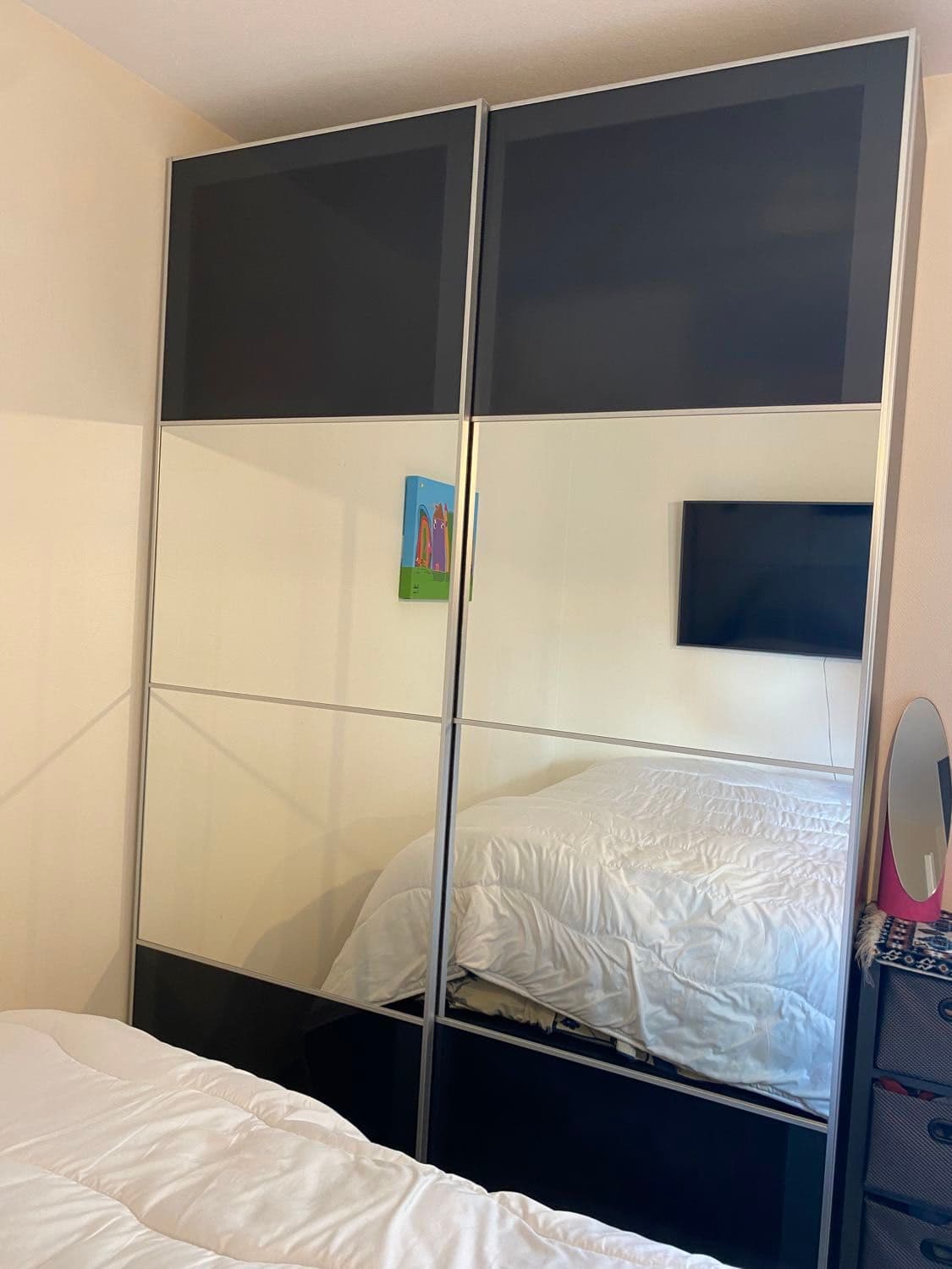 Dressing Avec Miroir Profondeur 35 Cm