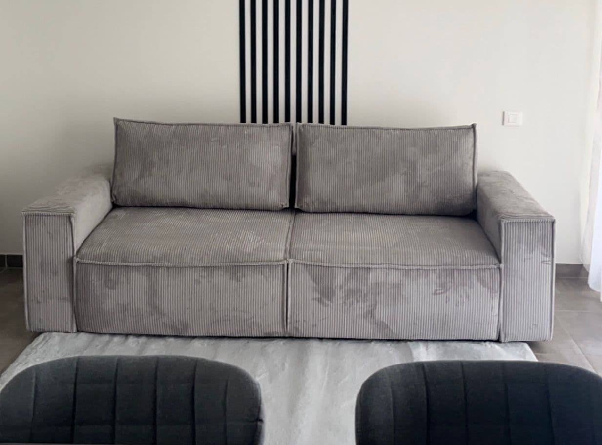 Canapé Convertible Gris