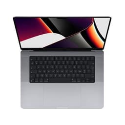 APPLE MacBook Pro Retina 16" Apple M1 Pro 3,2 Ghz 16 Go 512 Go SSD Gris Sidéral (2021) - Reconditionné - Etat correct