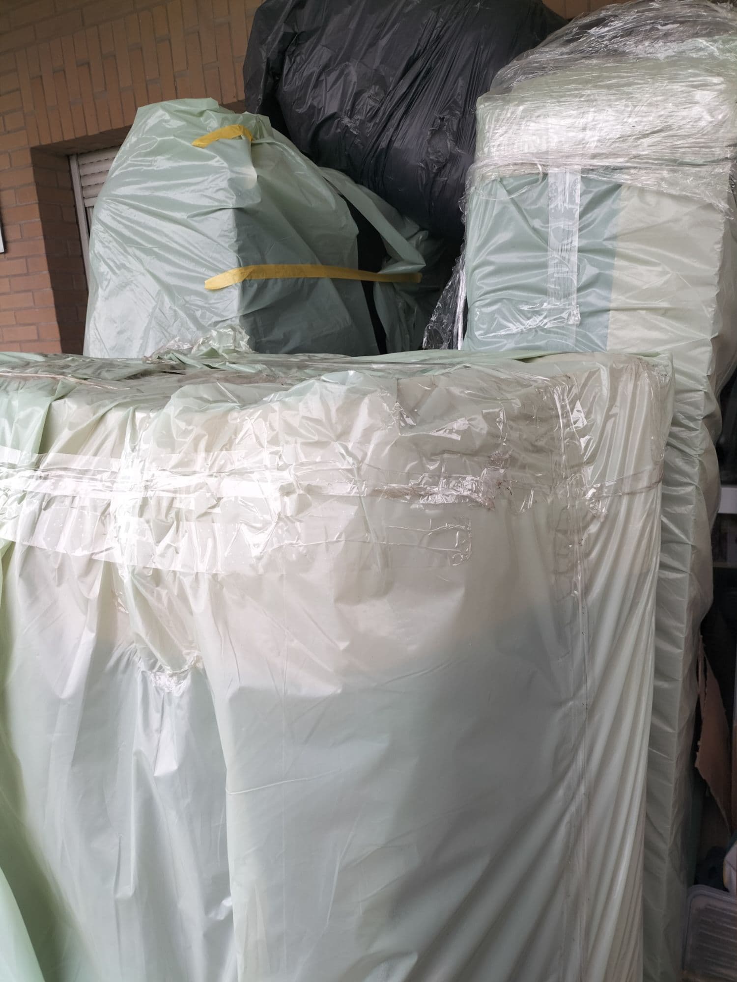 Canapé Gris Convertible Panoramique 7 Places