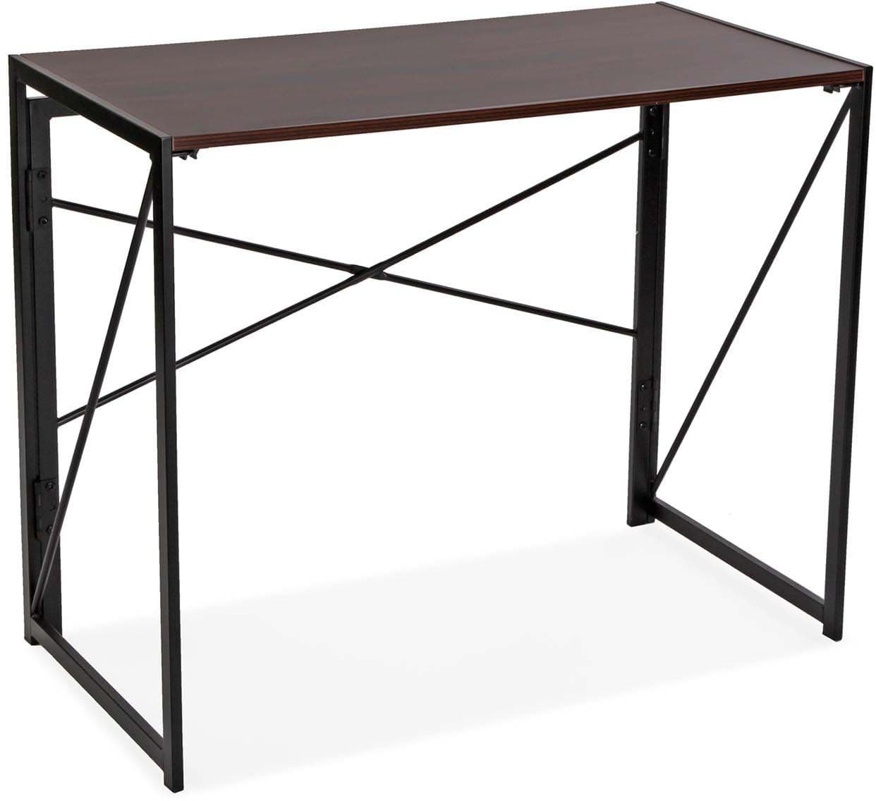 Bureau Pliable En Métal Et Bois