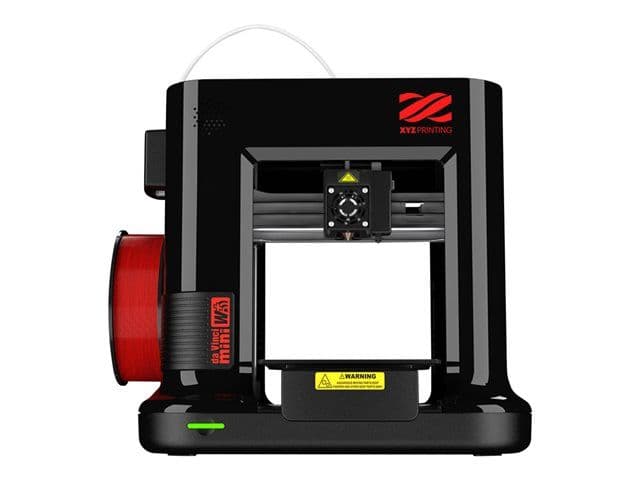 XYZprinting da Vinci mini w+ - Imprimante 3D - FFF - taille de construction jusqu'à 150 x 150 x 150 mm - USB 2.0, Wi-Fi(n) - noir