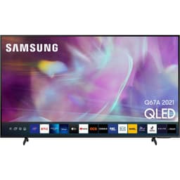 Samsung QE55Q67AAU - 55" Q67A Series TV LCD rétro-éclairée par LED - QLED - Smart TV - Tizen OS - 4K UHD (2160p) 3840 x 2160 - HDR - Quantum Dot - gris titan