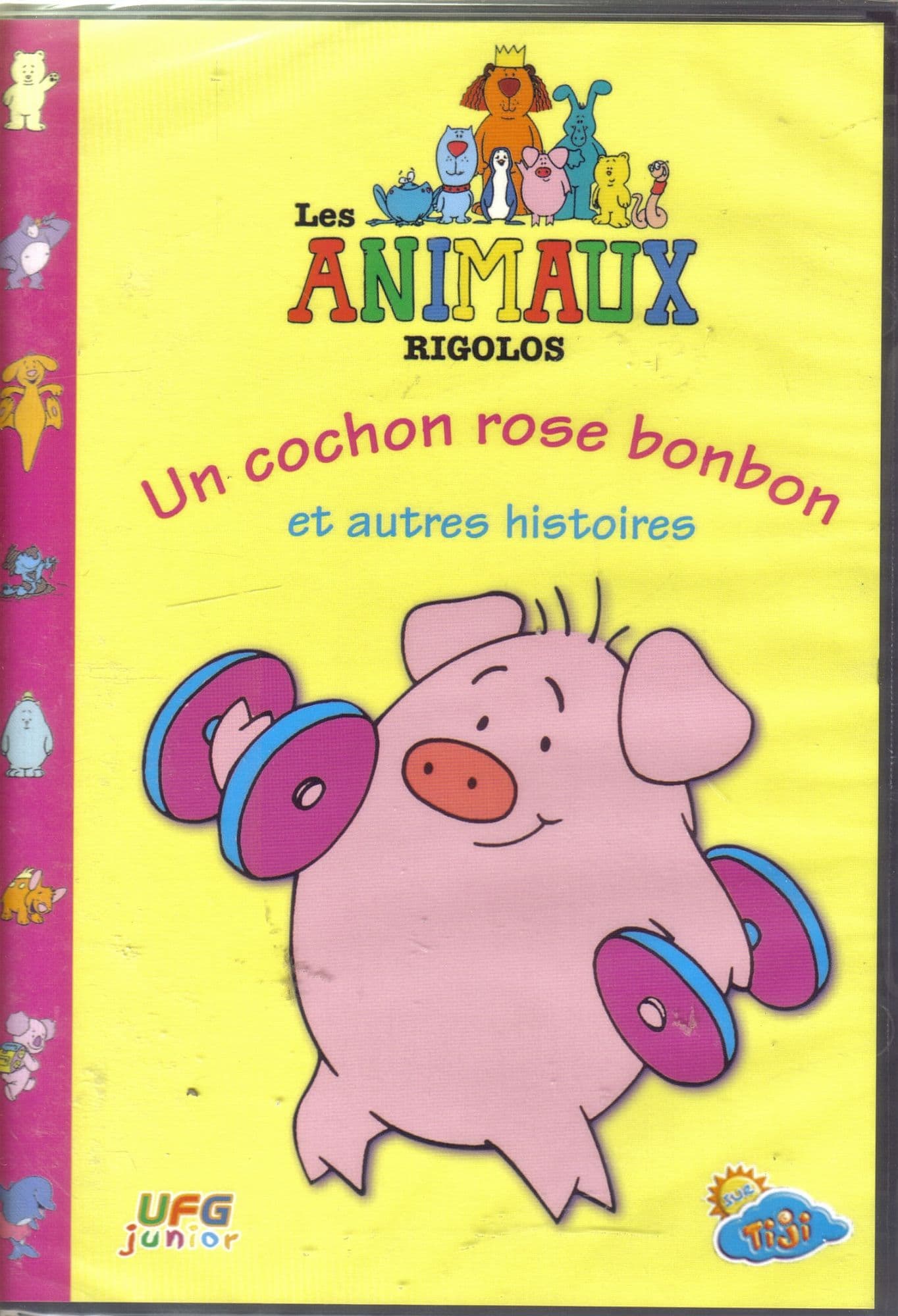 Les Animaux Rigolos : Un Cochon Rose Bonbon