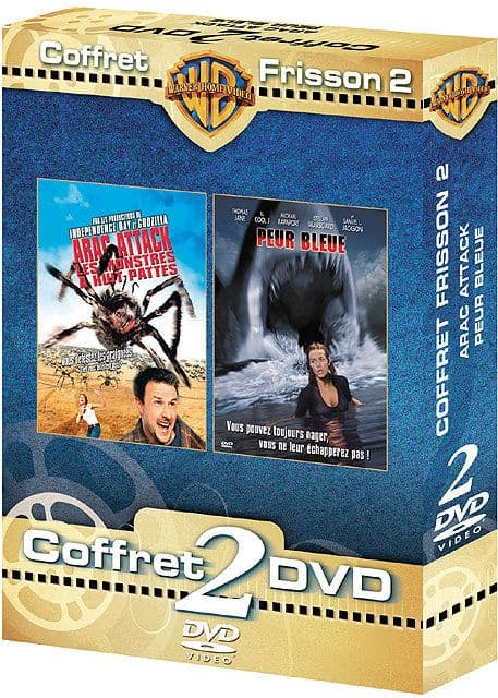 Coffret Frisson 2 - Arac Attack, Les Monstres À Huit Pattes + Peur Bleue