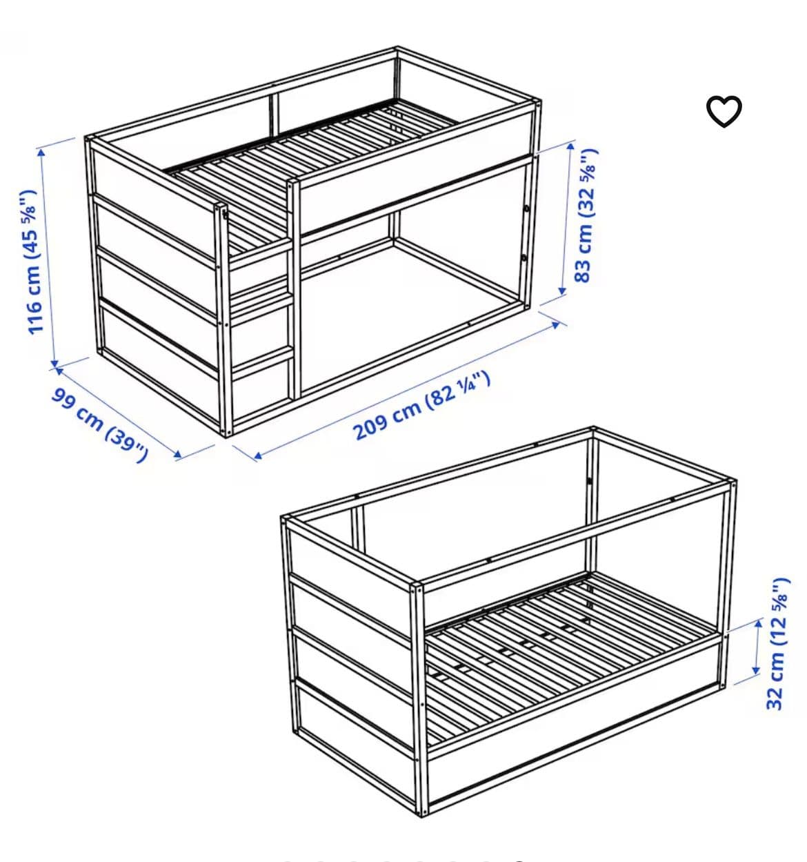 Lit Kura Ikea