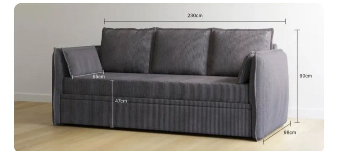 Canapé Convertible Emma , Jamais Déballé