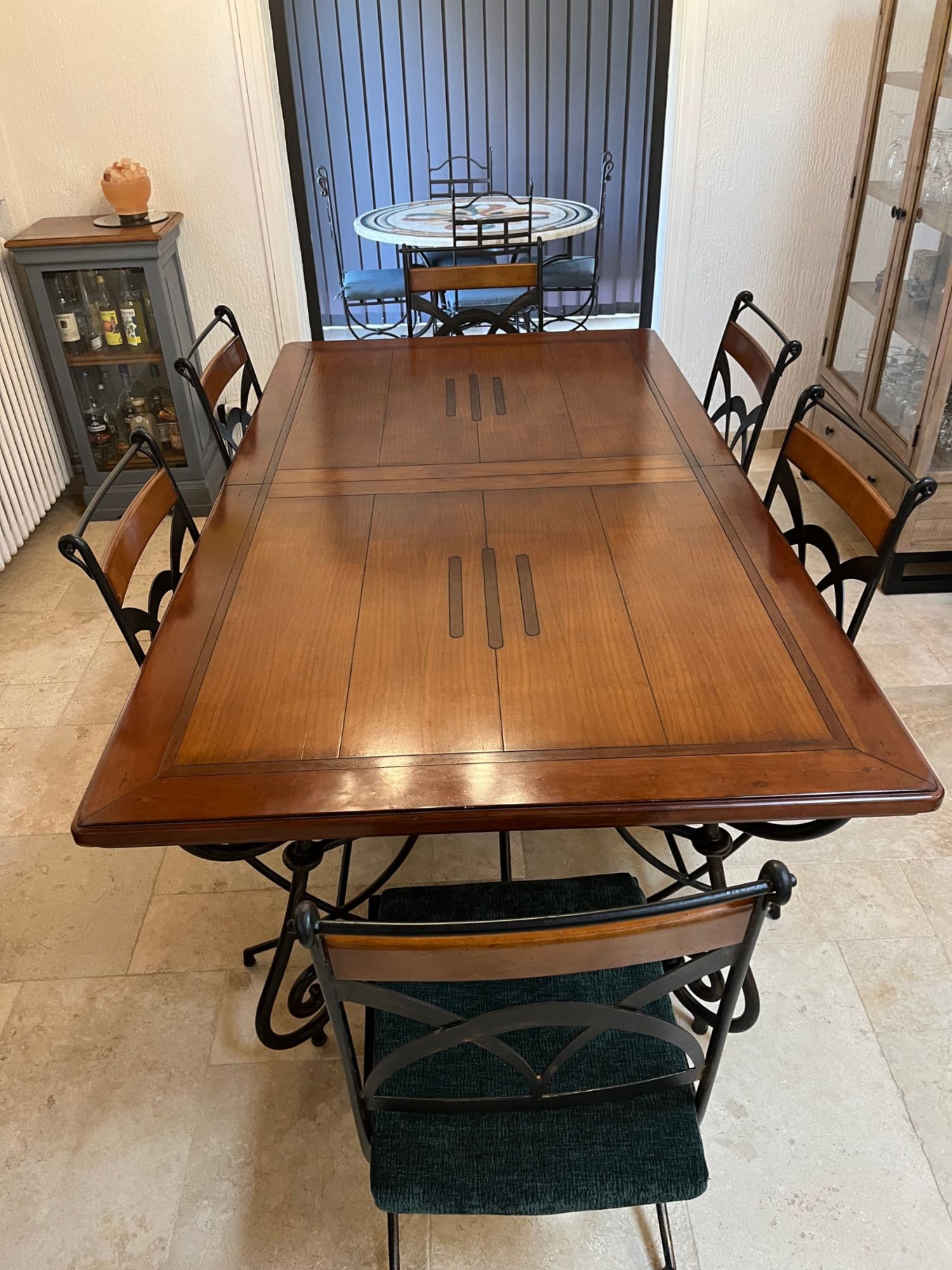 Ensemble Table Et 6 Chaises Haut De Gamme