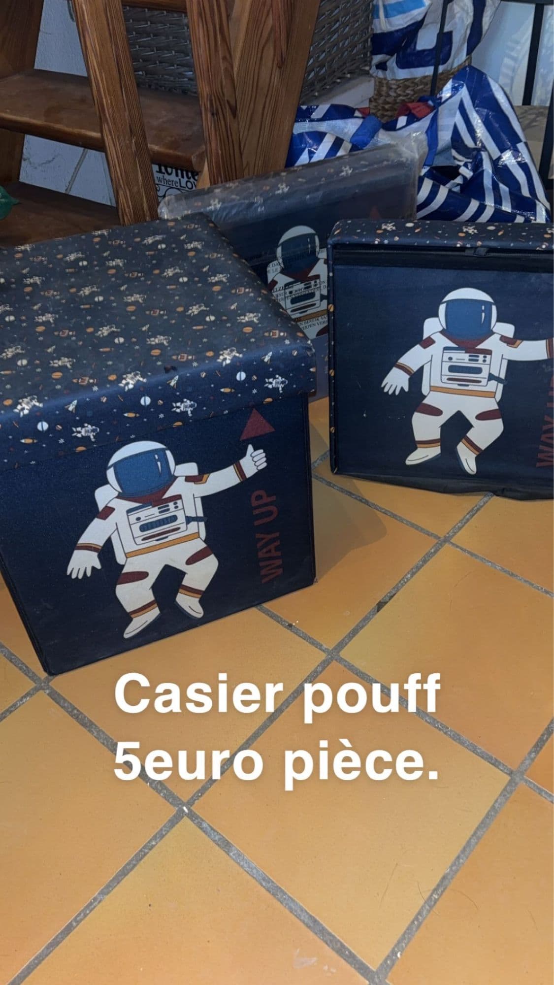 Cassier/Pouff Enfant