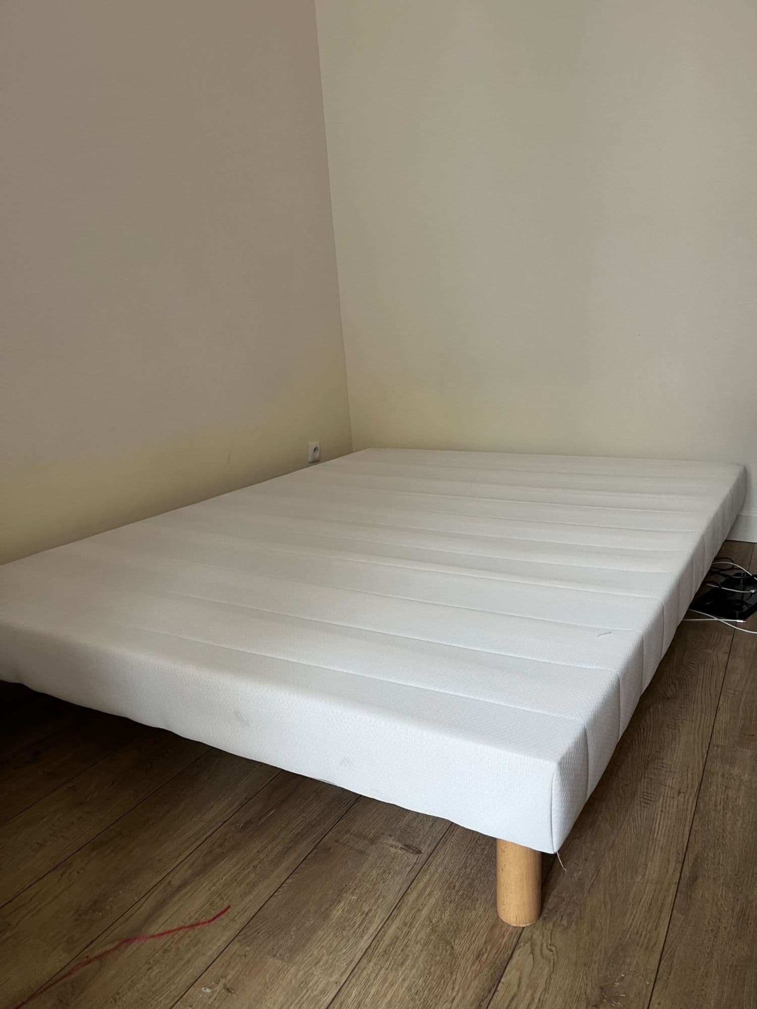 Lit : sommier+matelas 140x190 Aloe Vera