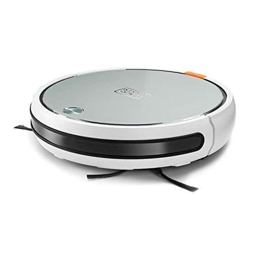 Black+Decker Aspirateur Robot Bxrv500e Robot Aspirateur Connecté 4 En 1, Autonomie 150 Min, 4 Modes, Navigation Intelligente, Double Système De Filtrage,