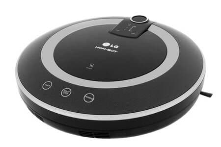 LG Hom-Bot VR1012BS - Aspirateur - robot - sans sac - noir carbone