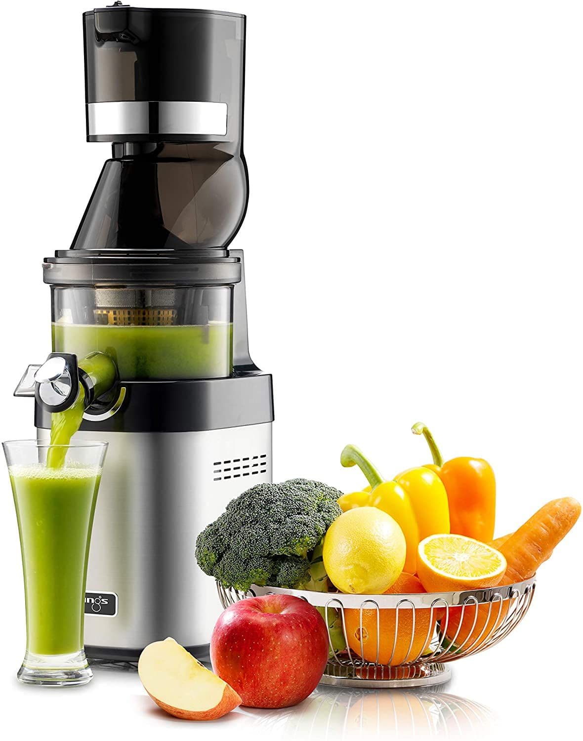 Kuvings - Extracteur de jus professionnel CS600 - 40L de jus par heure - Utilisation non-stop sans surchauffe - Idéal pour bar, café, hotel, restaurant