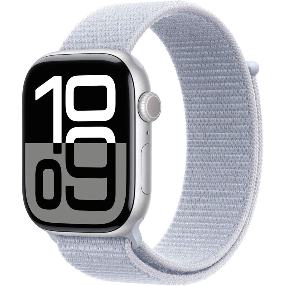 Apple Watch Series 10 GPS - Boîtier Aluminium 46 mm Finition Argent - Boucle