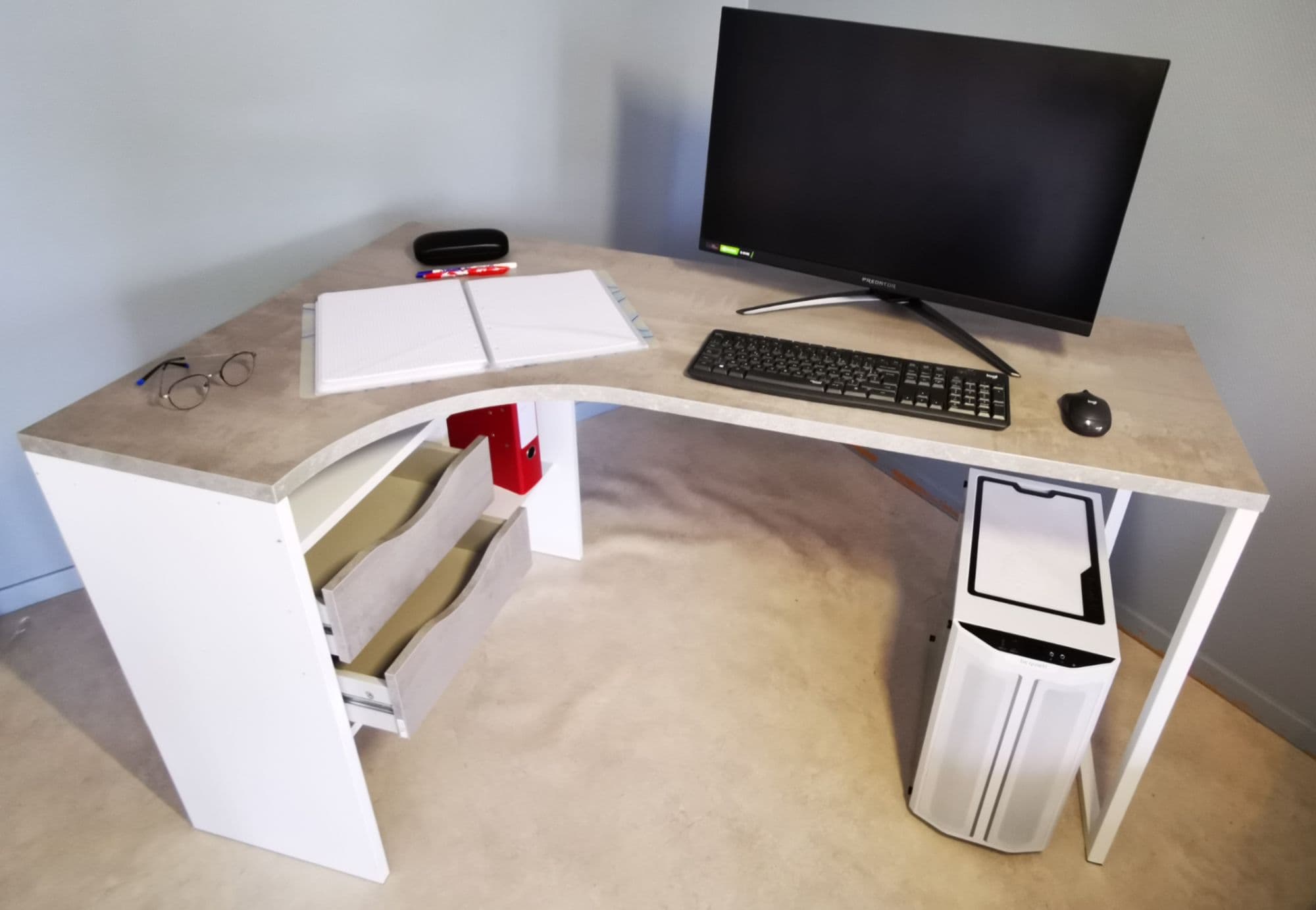 Bureau D'angle Sous Garantie ¿ Très Bon État