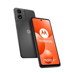 Motorola e14 6.56" Double SIM Android 14 4G USB Type-C 4 Go 64 Go 5000 mAh Graphite