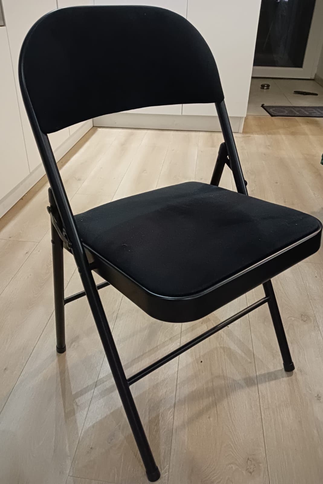 2 Chaise pliantes SOREN noir