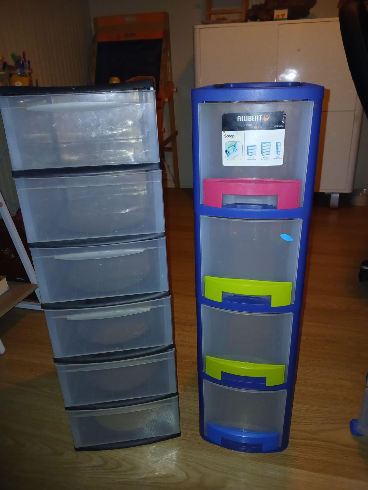 Meubles De Rangement À Tiroirs En Plastique