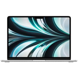 Apple MacBook Air - M2 - M2 8-core GPU - 16 Go RAM - 256 Go SSD - 13.6" IPS 2560 x 1664 (WQXGA) - Wi-Fi 6, Bluetooth - argent - clavier : Français