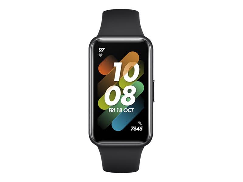 Huawei Band 7 - Gris foncé - Tracker d'activités avec bracelet - affichage 1.47" - Bluetooth - 16 g