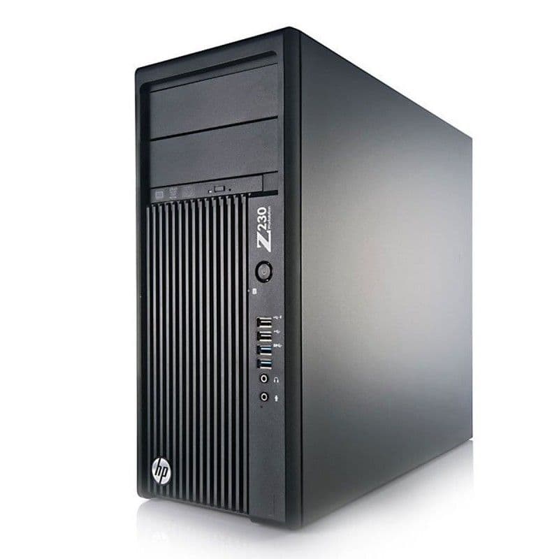 PC HP Z230 Gaming GTX 1650 i7-4790 RAM 32Go 240Go SSD + 2To Windows 10
