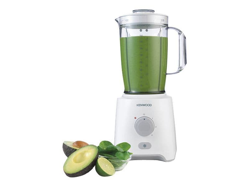 Kenwood Blend-X Fresh BLP400WH - Bol mixeur blender - 2 litres - 650 Watt - blanc/gris