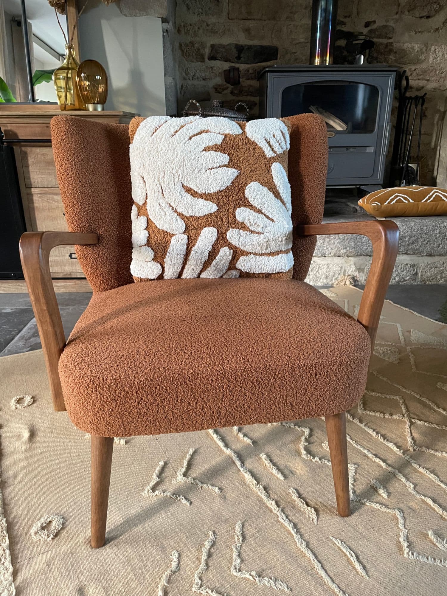 Fauteuil Maison Du Monde Bouclettes
