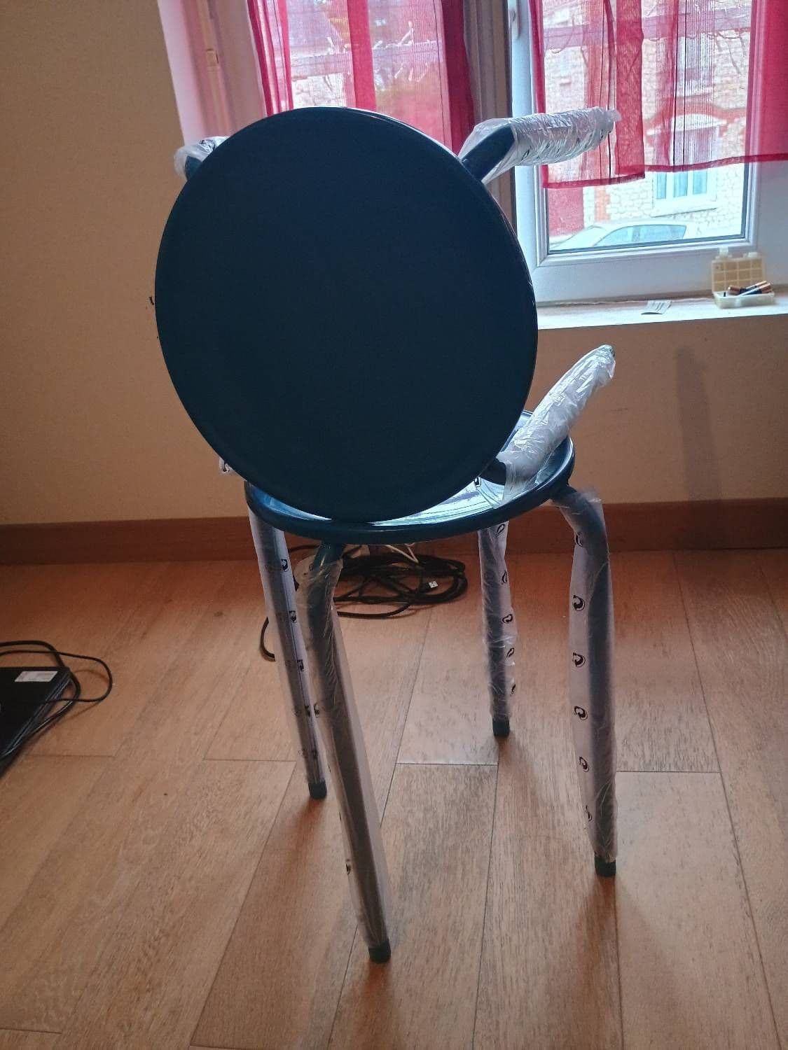 Tabouret Bleu D'appoint