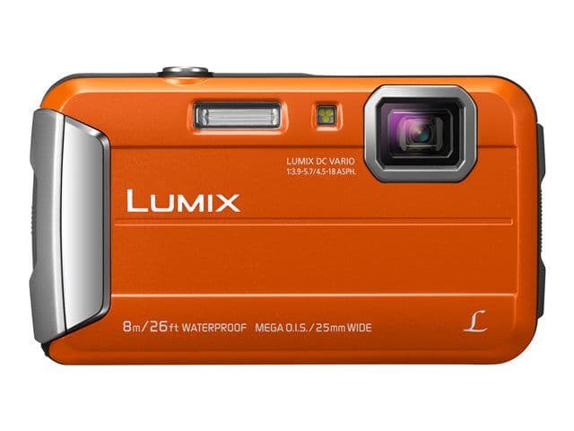 Appareil photo Compact Appareil photo numérique - compact - 16.1 MP - 720 p - 4x zoom optique - sous-marin jusqu'à 8 m - orange