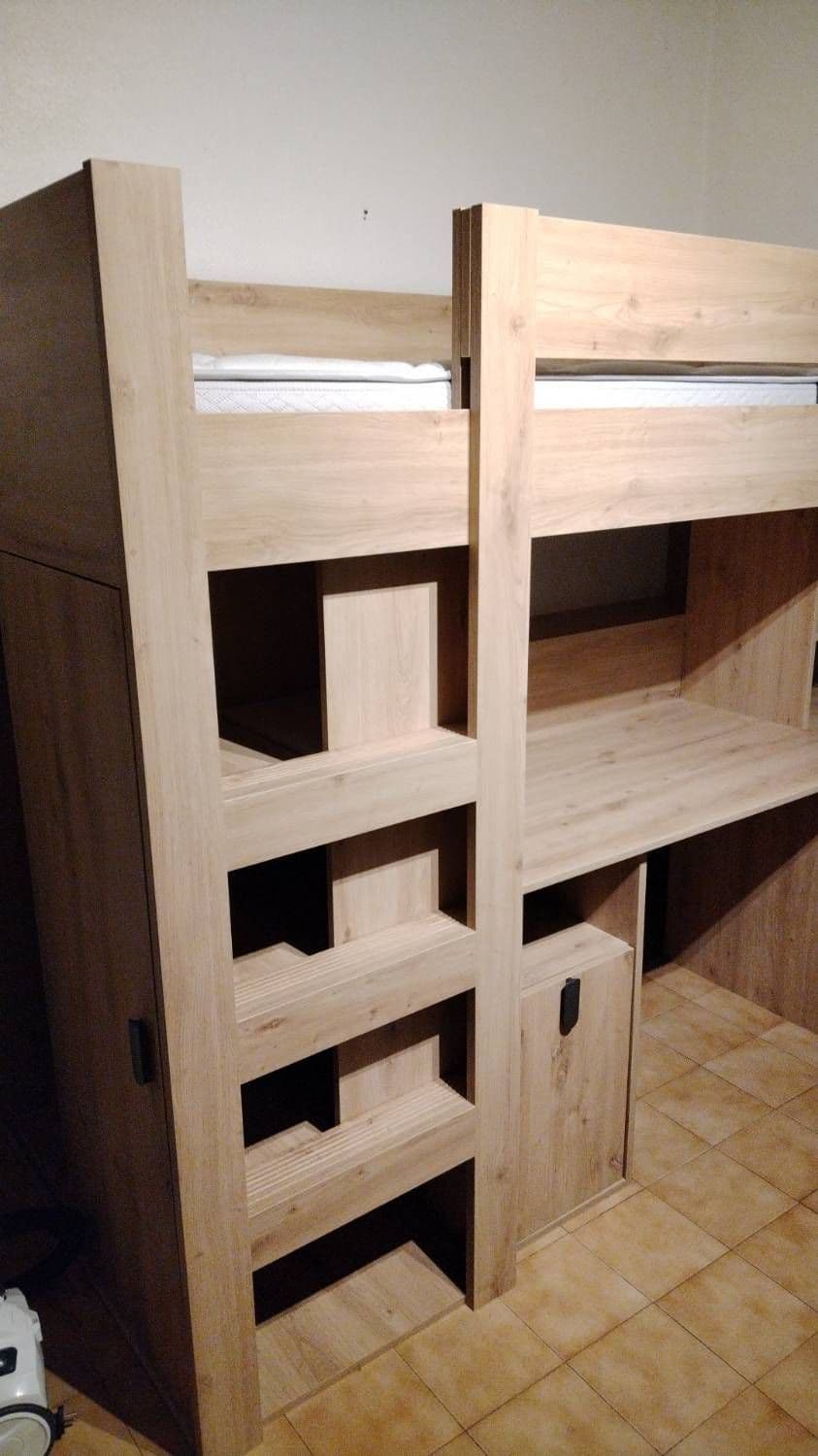 Lit Bureau Superposé