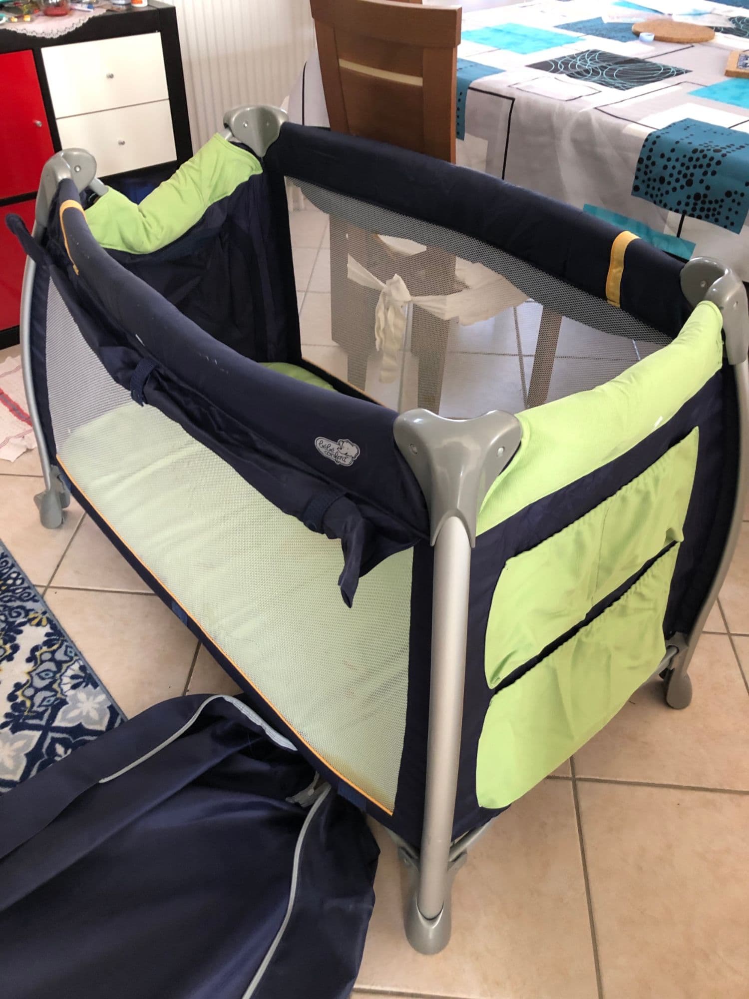 LIT PARAPLUIE BEBE CONFORT AVEC MATELAS