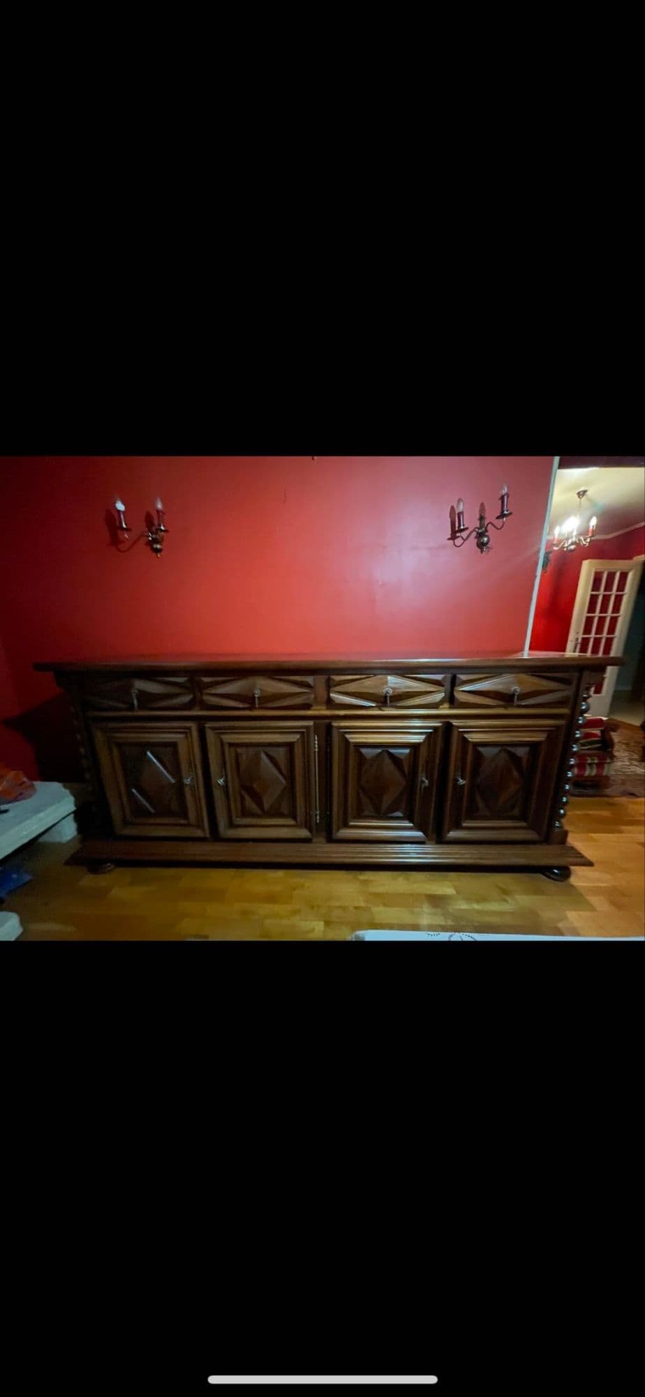 Buffet En Bois Massif