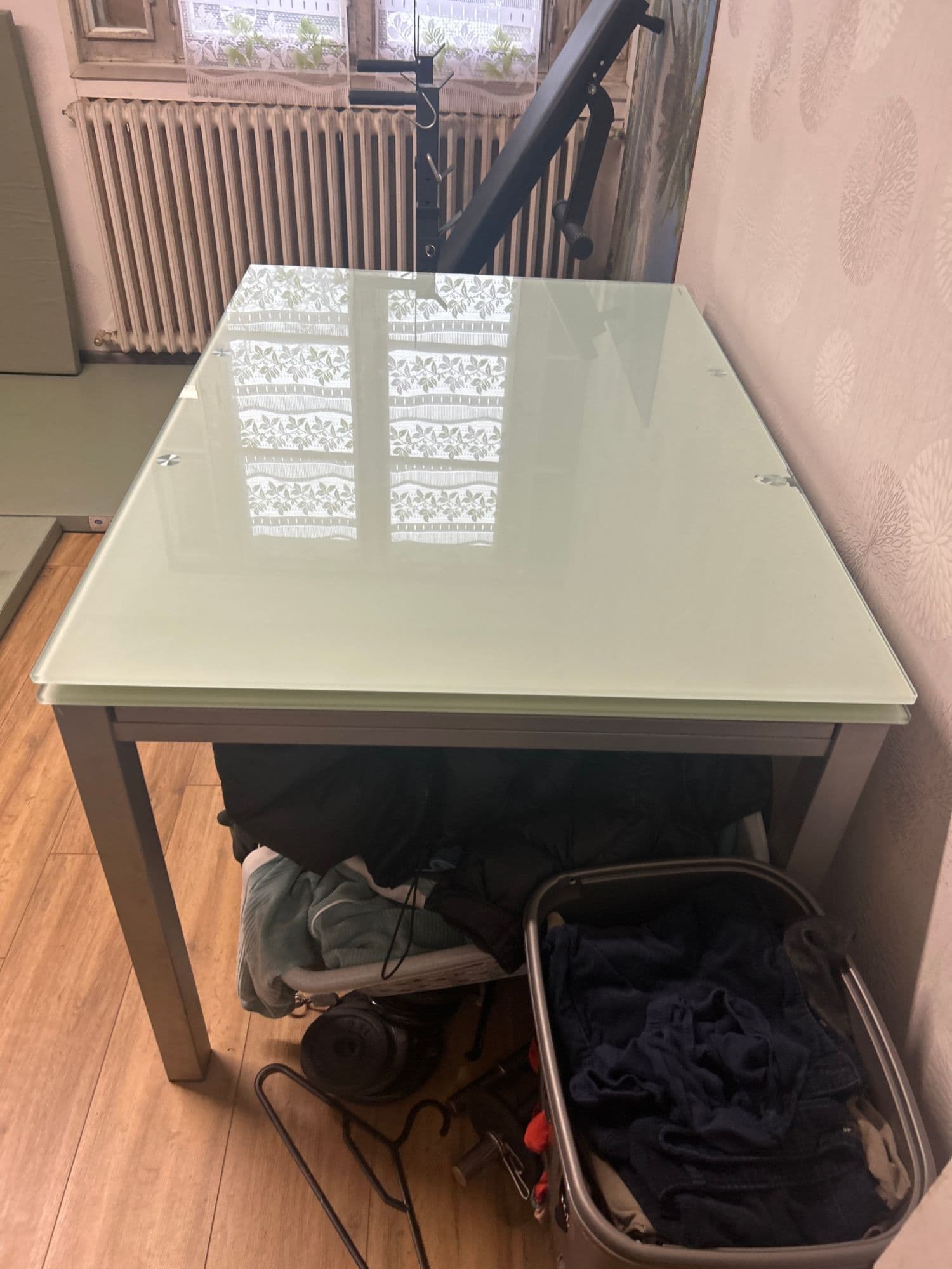 Table en vert