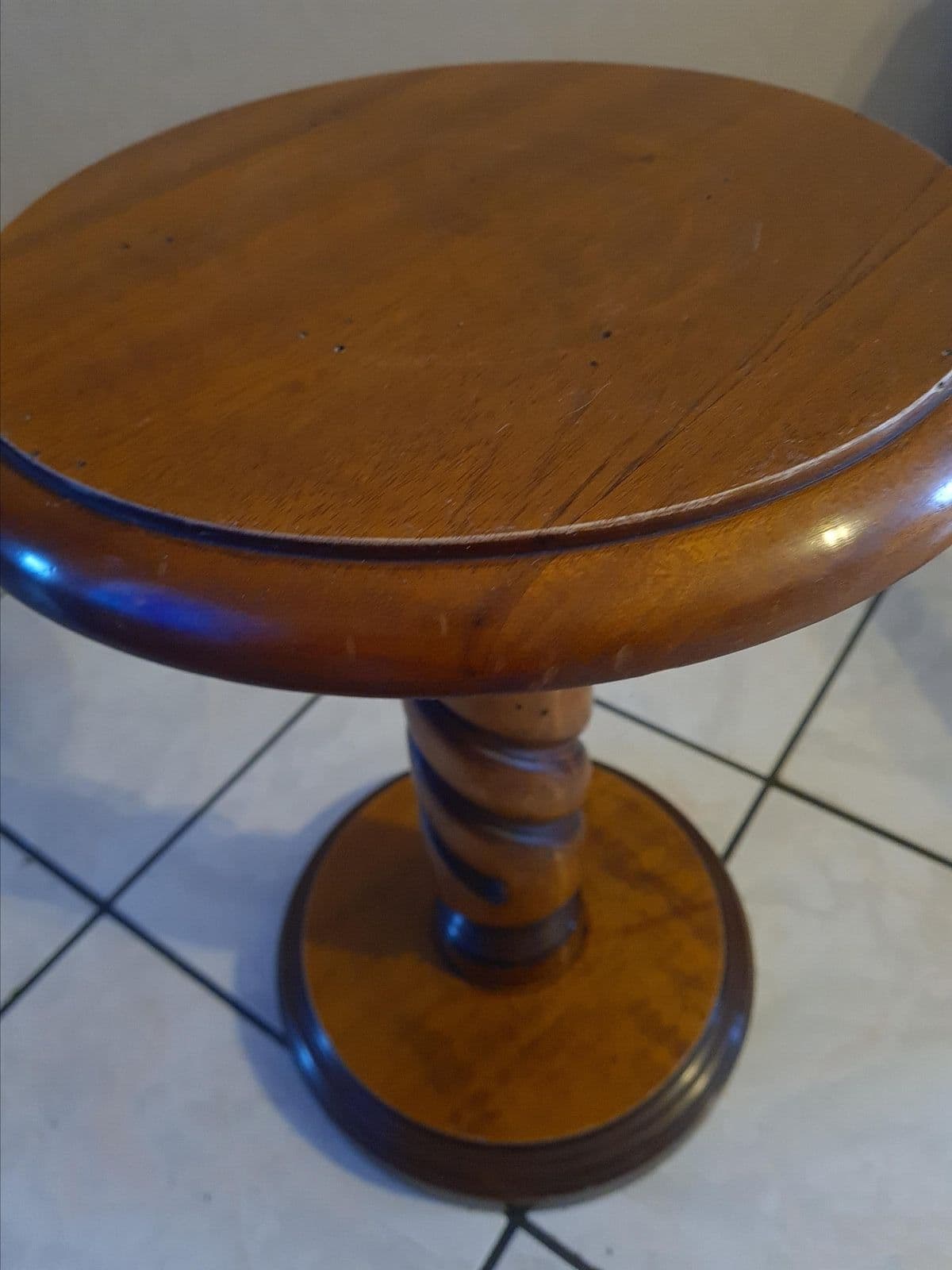 Guéridon Bois Vintage