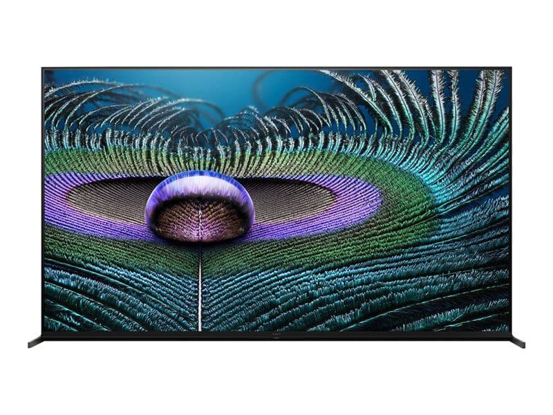 Sony Bravia XR XR-75Z9J - 75" TV LCD rétro-éclairée par LED - Smart TV - Google TV - 8K (4320p) 7680 x 4320 - HDR - LED à éclairage direct - argent titane