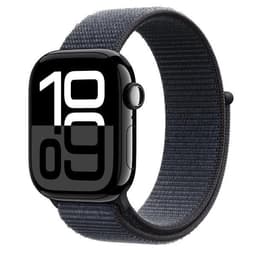 Apple Watch Series 10 OLED 42 mm Numérique 374 x 446 pixels Écran tactile Noir Wifi GPS (satellite)