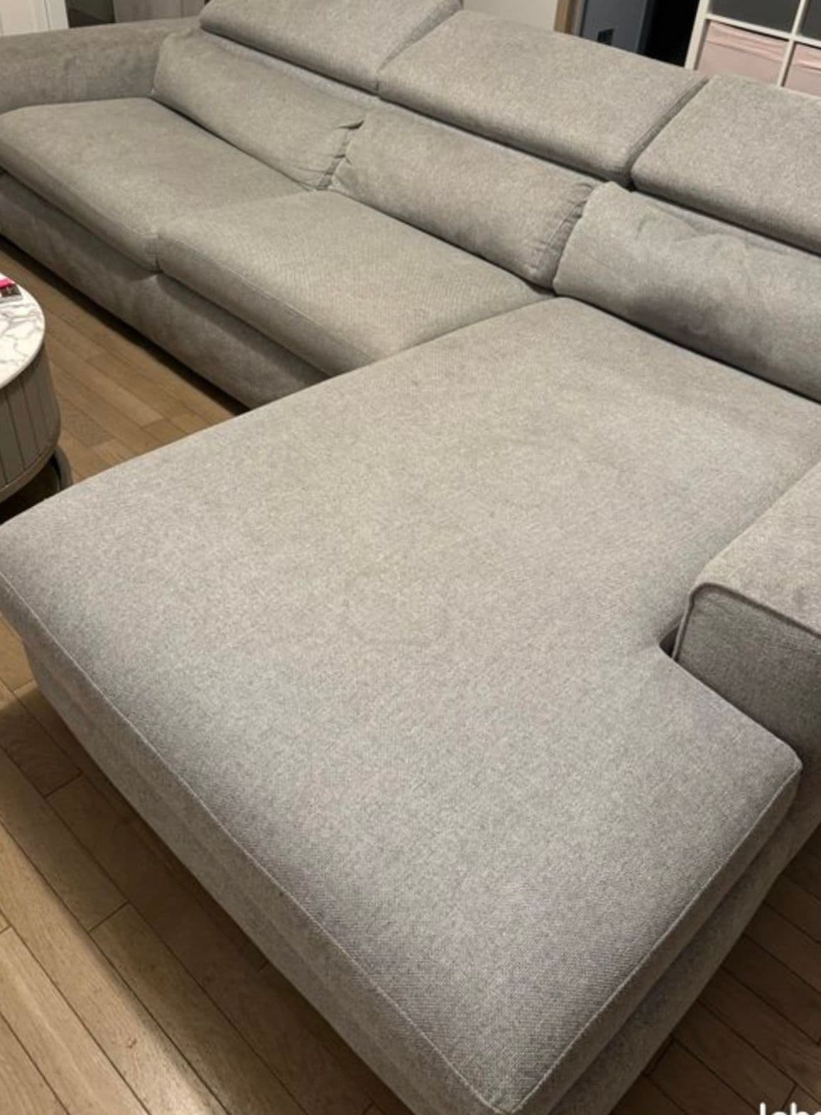 Canapé gris Poltrone Sofa