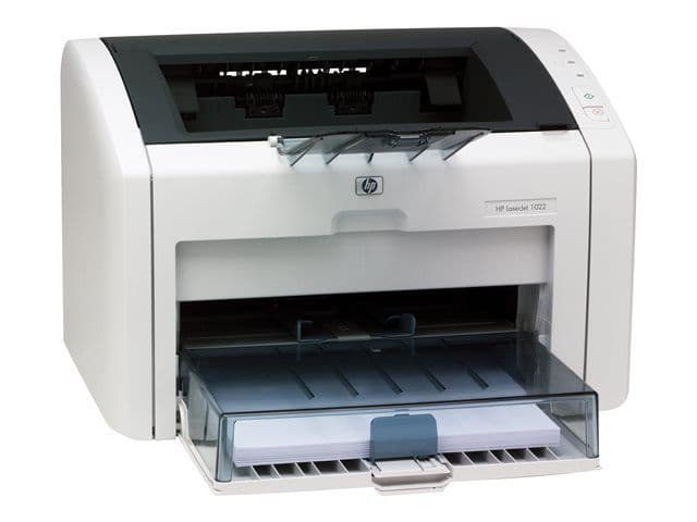 HP LaserJet 1022 - Imprimante - monochrome - laser - Legal - 1200 ppp - jusqu'à 19 ppm - capacité : 260 feuilles - USB