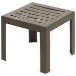 Table basse miami 40x40cm taupe GRO3100038102428