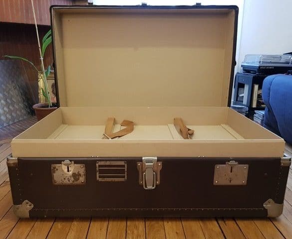 Malle De Voyage A Double Compartiment